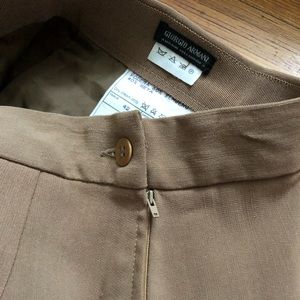 Georgio Armani silk/wool pencil skirt, size 6